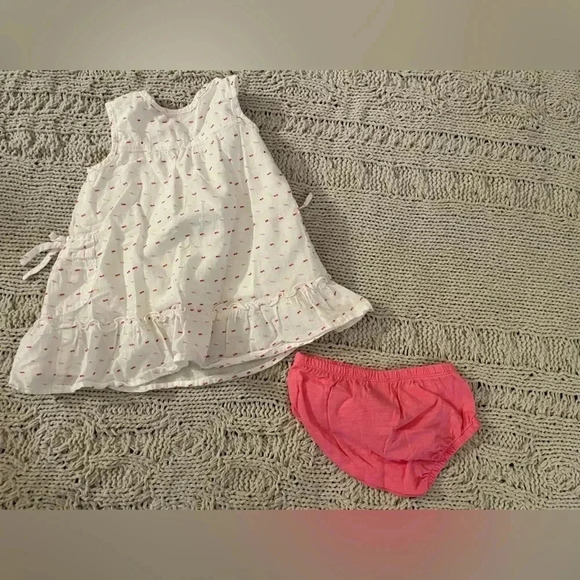 6-9 months Sprout dress and Carter’s bloomer set - Picture 2 of 4